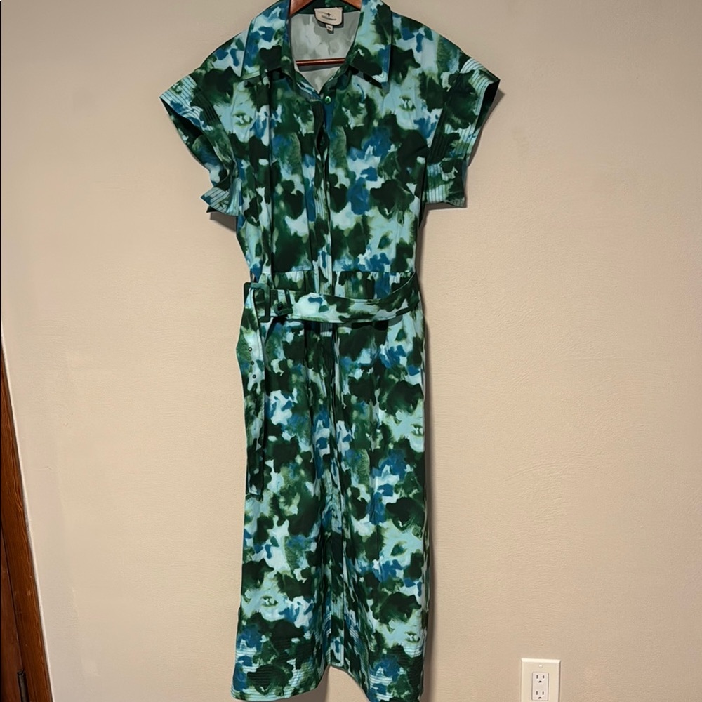 Tuckernuck Chloe Dress Deep Lagoon